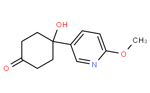 4-羥基-4-(6-甲氧基吡啶-3-基)環(huán)己酮