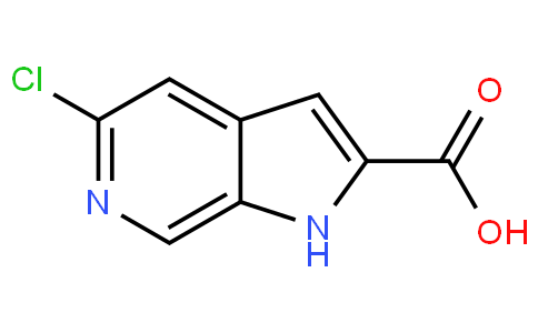 5-氯-6-氮雜吲哚-2-羧酸
