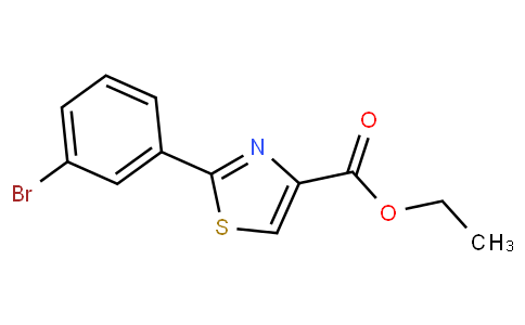 2-(3-溴苯基)-噻唑-4-羧酸乙酯