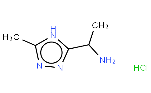3-(ALPHA-氨乙基)-5-甲基-4-H-1,2,4-三唑雙鹽酸