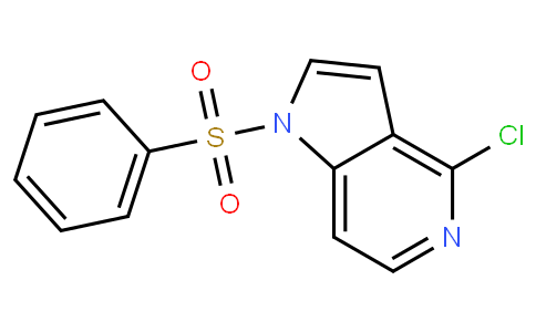1-(Phenylsulfonyl)-4-chloro-5-azaindole