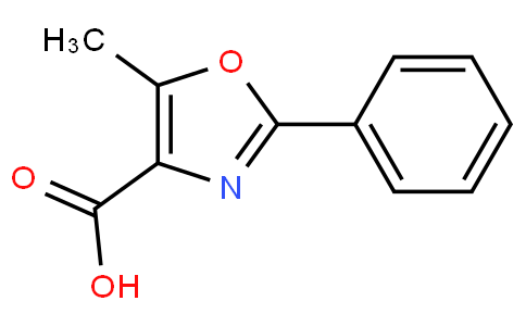 5-甲基-2-苯基-1,3--惡唑-4-甲酸