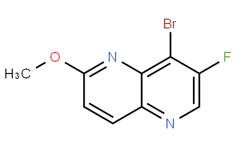 8-Bromo-7-fluoro-2-methoxy-1,5-naphthyridine