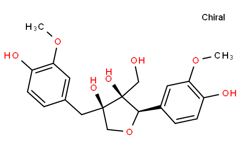 (2R,3S,4R)-4-(4-Hydroxy-3-methoxybenzyl)-2-(4-hydroxy-3-methoxyph enyl)-3-(hydroxymethyl)tetrahydro-3,4-furandiol