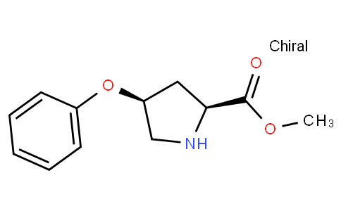 (2S,4S)-4-苯氧基-2-吡咯烷甲酸甲酯