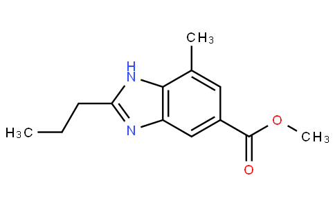 Methyl 7-methyl-2-propyl-1H-benzo[d]imidazole-5-carboxylate