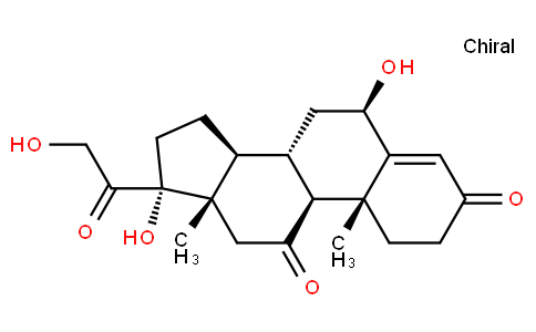 4-妊烯酮-6-Β,17,21-OL-3,11,20-三酮