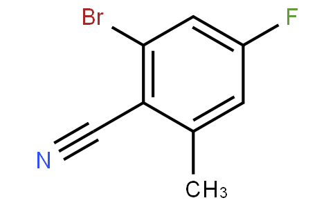 2-BROMO-4-FLUORO-6-METHYLBENZONITRILE