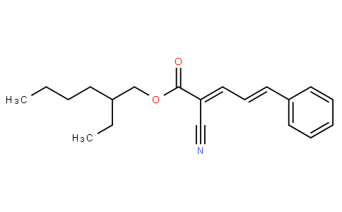 2-氰基-5-苯基-2,4-戊二烯酸 2-乙基己酯
