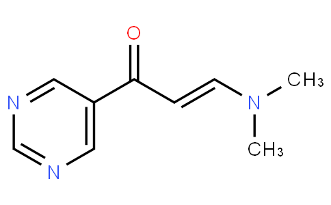 3-(dimethylamino)-1-pyrimidin-5-ylprop-2-en-1-one