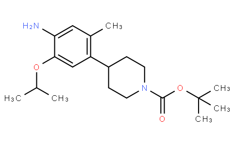tert-Butyl 4-(4-amino-5-isopropoxy-2-methylphenyl)piperidine-1-carboxylate