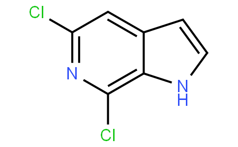 5,7-二氯-1H-吡咯并[2,3-c]吡啶