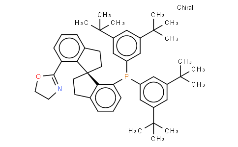 bis(3,5-ditert-butylphenyl)-[(3S)-4-(4,5-dihydro-1,3-oxazol-2-yl)-3,3\'-spirobi[1,2-dihydroindene]-4\'-yl]phosphane