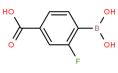 4-Carboxy-2-fluorophenylboronic acid