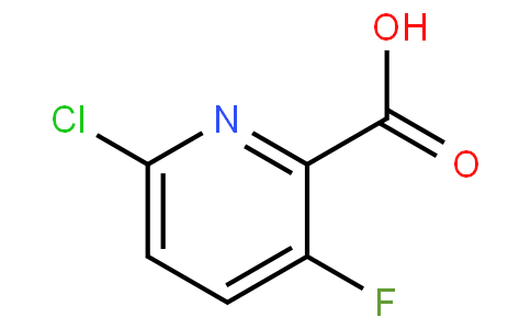 2-氯-5-氟吡啶-6-羧酸