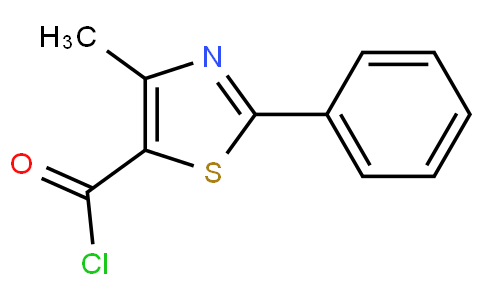 4-甲基-2-苯基-1,3-噻唑-5-碳酰氯