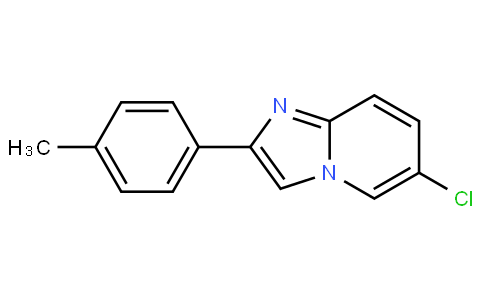 2-(4-methylphenyl)-6-chloroimidazolo[1,2-a]pyridine