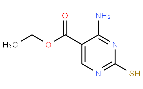 4-氨基-2-巰基嘧啶-5-羧酸乙酯