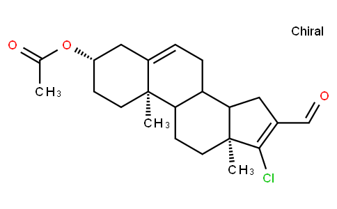 [(3S,10R,13S)-17-chloro-16-formyl-10,13-dimethyl-2,3,4,7,8,9,11,12,14,15-decahydro-1H-cyclopenta[a]phenanthren-3-yl] acetate