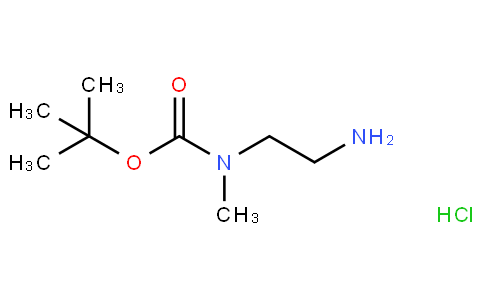 N-叔丁氧羰基-N-甲基乙二胺鹽酸鹽