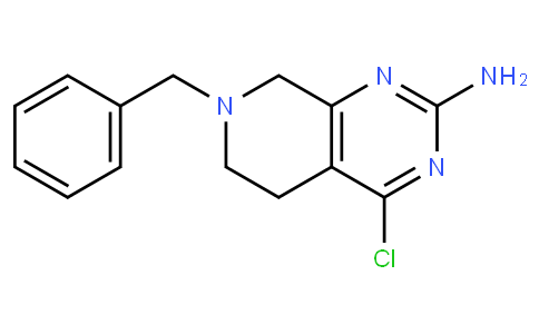 7-Benzyl-4-chloro-5,6,7,8-tetrahydropyrido[3,4-d]pyrimidin-2-amine