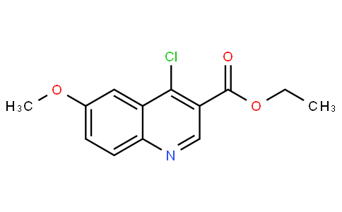 4-氯-6-甲氧基喹啉-3-甲酸乙酯