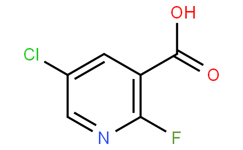 5-Chloro-2-fluoronicotinic acid