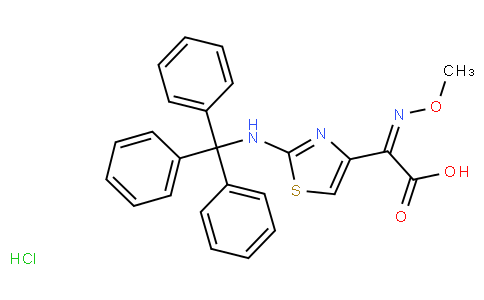 2-(2-三苯甲氨基噻唑-4-基)-2-甲氧亞氨基乙酸
