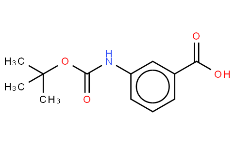 3-(N-叔丁氧羰基氨基)苯甲酸