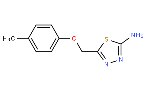 5-[(4-methylphenoxy)methyl]-1,3,4-thiadiazol-2-amine