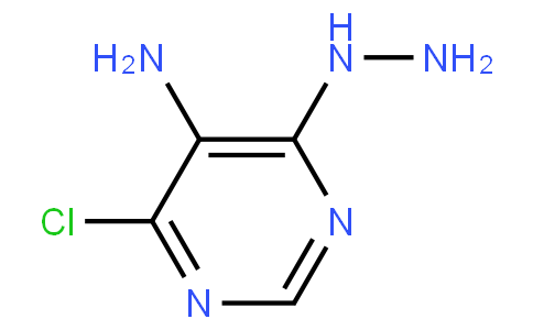 4-氯-5-氨基-6-肼基嘧啶