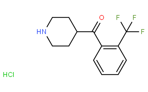PIPERIDIN-4-YL-(2-TRIFLUOROMETHYL-PHENYL)-METHANONE HYDROCHLORIDE