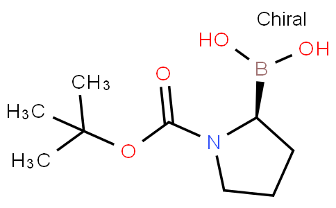 (S)-N-叔丁氧羰基吡咯烷-2-硼酸