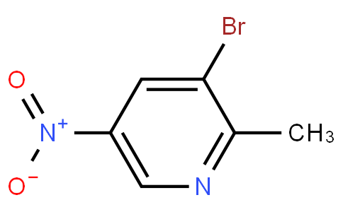3-Bromo-2-methyl-5-nitropyridine