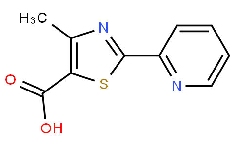 4-甲基-2-(2-吡啶基)噻唑-5-甲酸