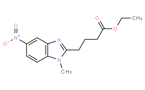 ethyl 4-(1-methyl-5-nitrobenzimidazol-2-yl)butanoate