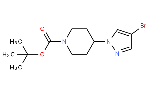 4-(4-Bromopyrazol-1-yl)Piperidine-1-Carboxylic Acid Tert-Butyl Ester