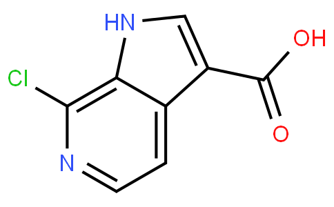 7-Chloro-1H-pyrrolo[2,3-c]pyridine-3-carboxylic acid
