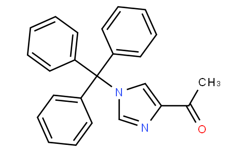 1-(1-三苯甲基-4-)乙酮