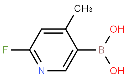 2-氟-4-甲基吡啶-5-硼酸