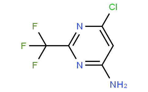 6-chloro-2-(trifluoromethyl)pyrimidin-4-amine