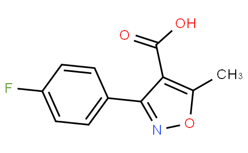 3-(4-氟苯基)-5-甲基-4-異惡唑羧酸
