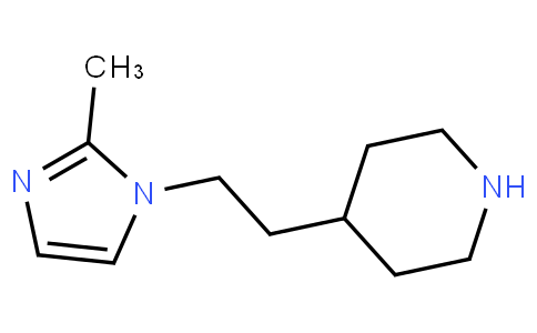 4-[2-(2-methylimidazol-1-yl)ethyl]piperidine