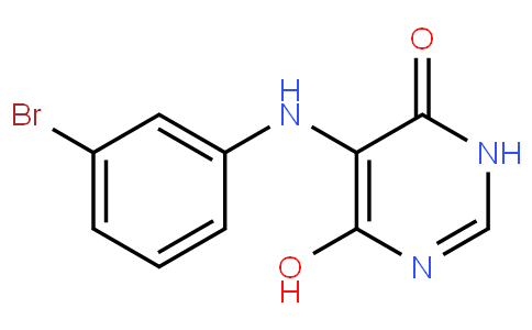4,6-二羥基-5-(間溴苯胺基)嘧啶