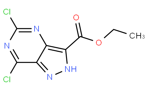 5,7-二氯-1H-吡唑并[4,3-d]嘧啶-3-羧酸乙酯