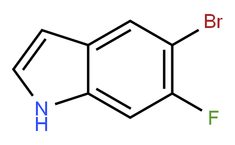 5-溴-6-氟-1H-吲哚