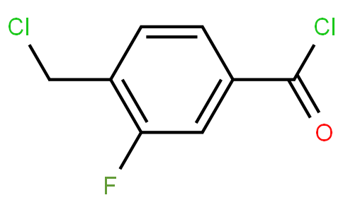 4-(Chloromethyl)-3-fluorobenzoyl chloride