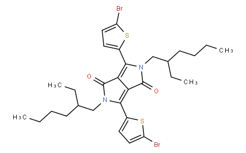 3,6-雙(5-溴-2-噻吩基)-2,5-雙(2-乙基己基)-2,5-二氫吡咯并[3,4-c]吡咯-1,4-二酮