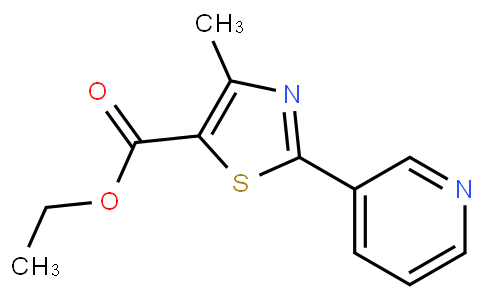 4-甲基-2-(3-吡啶)-1,3-噻唑-5-羧酸乙酯