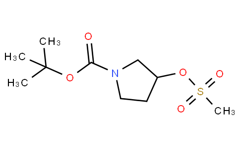 3-Methanesulfonyloxy-pyrrolidine-1-carboxylic acid tert-butyl ester